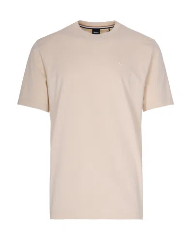 T-shirt Con Logo Ricamato Beige In Pink from Di Sabatino