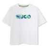 Hugo Boss Logo-print T-shirt In White