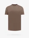Hugo Boss Regular-fit Crew-neck T-shirt In Mercerized Cotton In Green