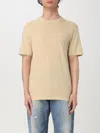 Hugo Boss T-shirt Hugo Men Color Beige