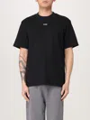 Hugo Boss Loose-fit T-shirt In Cotton With Rear Logo Artwork In Black