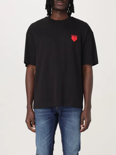 Hugo Boss T-shirt Hugo Men Color Black