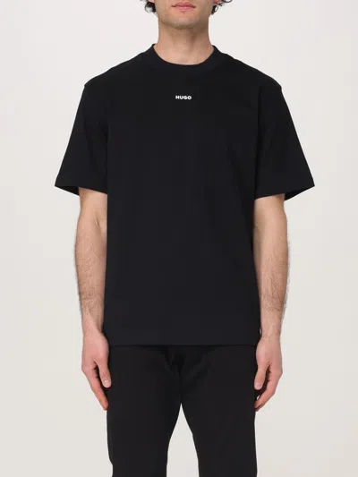 HUGO BOSS T-SHIRT HUGO MEN COLOR BLACK,426827002