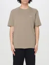 Hugo Boss T-shirt Hugo Men In Dove Grey