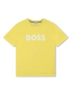 HUGO BOSS T-SHIRT IN JERSEY CON LOGO STAMPATO