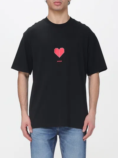 Hugo Boss T-shirt Men Hugo In Black