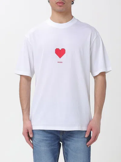 Hugo Boss T-shirt Men Hugo In White