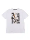 Hugo Boss White T-shirt For Boy With Logo In White