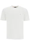 Hugo Boss White Regular-fit Monogram Print T-shirt In White (white)