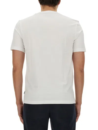 Hugo Boss T-shirt With Logo In Grey