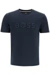 Hugo Boss T Shirt With Patch Logo Design