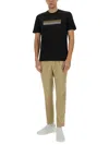 Hugo Boss Boss T-shirt With Print In Black