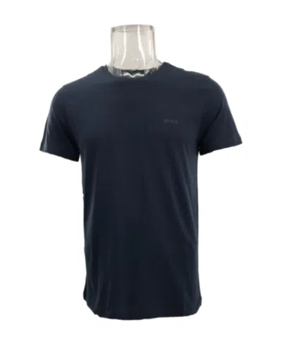 Hugo Boss T-shirt With Round Neck And Short Sleeves In Black