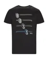 Hugo Boss T-shirt With Round Neck And Short Sleeves In Black