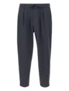 Hugo Boss T_convert-pleat Trousers In Blue