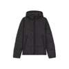 Hugo Boss Taffeta Jacket With Water-repellent Finish In Black