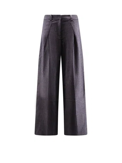 HUGO BOSS TAFLONG TROUSERS WITH PINCES