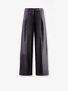 Hugo Boss Taflong Trousers With Pinces In Blue