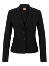 Hugo Boss Tailored Blazer In Black