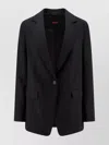 Hugo Boss Boss Women Jabla Single-breasted Blazer In Black