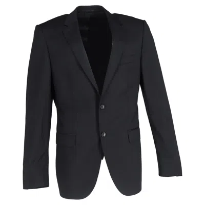 Hugo Boss Tailored Blazer In Black Wool