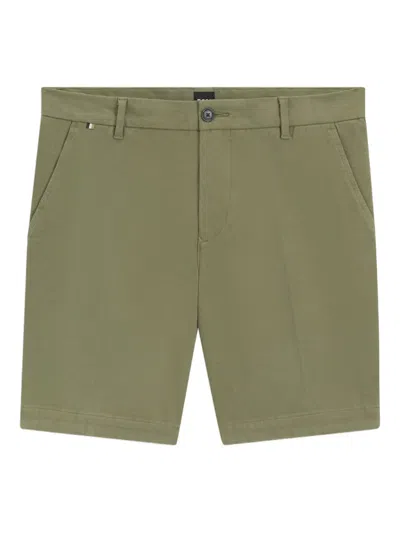 Hugo Boss Tailored Chino Shorts In Green