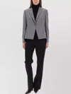Hugo Boss Tailored Jacket Featuring Structured Shoulders In Gray