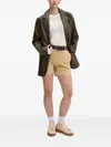 Hugo Boss Tailored Shorts In Nude