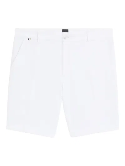 Hugo Boss Tailored Shorts In White