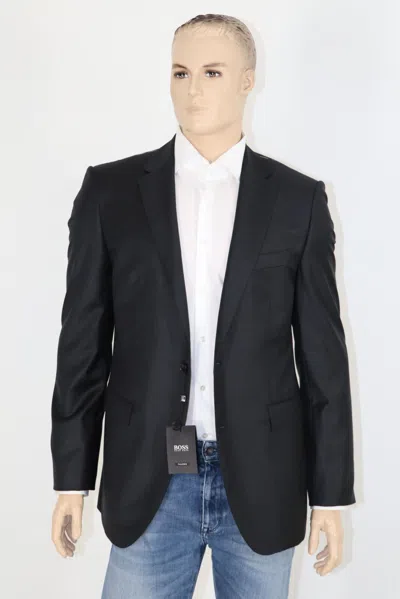 Pre-owned Hugo Boss Tailored Suit Jacket, Mod. T-jarrod Lc, Size 98 / Us 40l, Open Grey