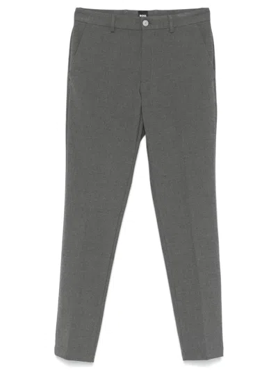 Hugo Boss Tailored Trousers In Gray