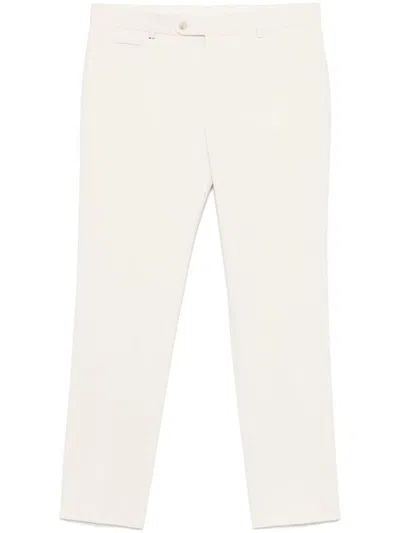 Hugo Boss Tailored Trousers In Neutrals