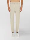 Hugo Boss Tailored Trousers With Pockets And Loops In Neutral