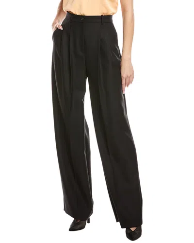 Hugo Boss Takua Wool Trouser In Black