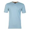 Hugo Boss Boss Man T-shirt Sky Blue Size Xxl Cotton In Blue