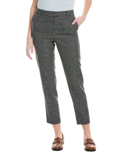 Hugo Boss Tamata Wool-blend Trouser In Grey