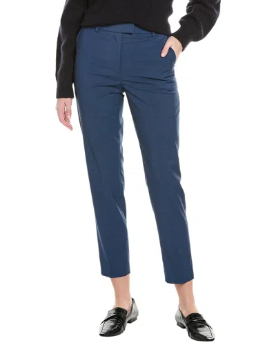 Hugo Boss Tamata Wool Trouser In Blue