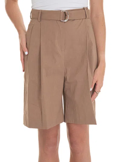 Hugo Boss Tannah Bermuda Short In Camelhair