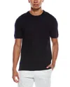 Hugo Boss Tantino Textured T-shirt In Black