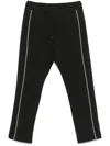 Hugo Boss Tape-inserts Track Pants In Black