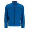 Hugo Boss Tape Inserts Zip-up Sweatshirt In Blue