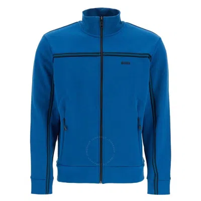 HUGO BOSS HUGO BOSS TAPE INSERTS ZIP-UP SWEATSHIRT