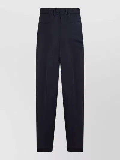 Hugo Boss Tapered Chinos Trousers Comfortable Tailored Fit In Black