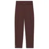 Hugo Boss Tapered-fit Cargo Pants In Italian Cotton Twill In Burgundy
