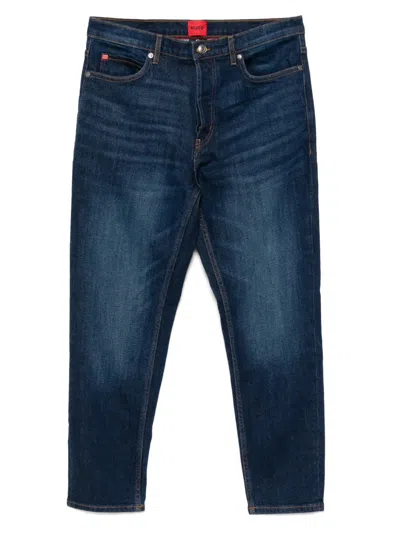 HUGO BOSS TAPERED-FIT DENIM