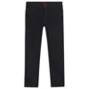 Hugo Boss Tapered-fit Jeans In Dark-blue Japanese Denim In Blue