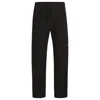 Hugo Boss Tapered-fit Tracksuit Bottoms In Ripstop Cotton In Grey