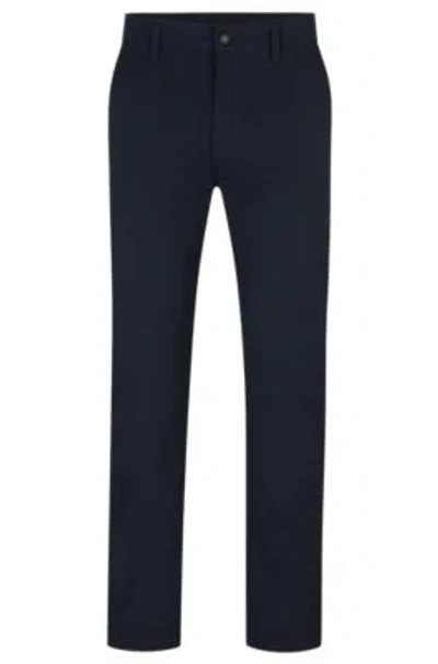 HUGO BOSS TAPERED-FIT TROUSERS
