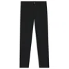 Hugo Boss Tapered-fit Trousers In Machine-washable Stretch Fabric In Black