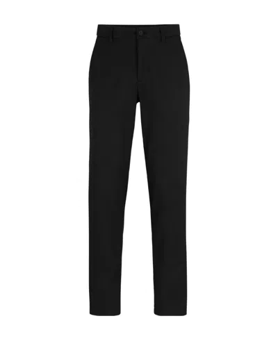 HUGO BOSS BOSS HUGO BOSS WATER-REPELLENT REGULAR-FIT TROUSERS